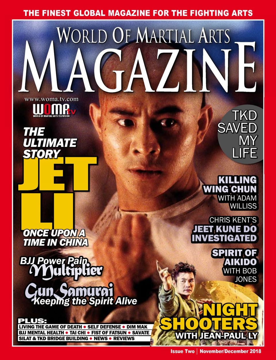 World of Martial Arts MagazineNovember / December 2018 Magazine