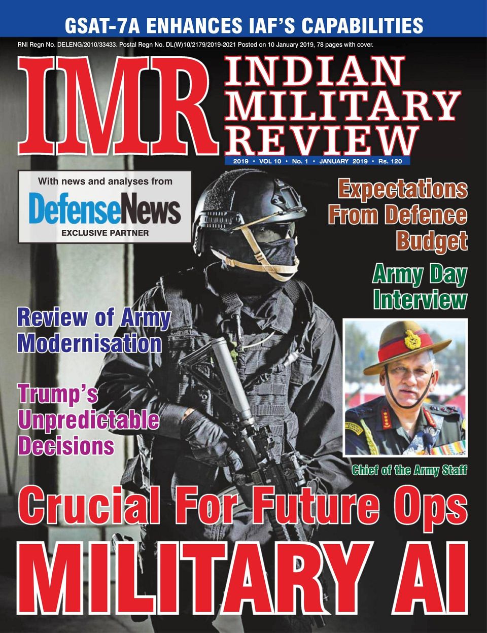 INDIAN MILITARY REVIEW Magazine Get your Digital Subscription