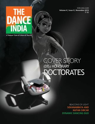 The Dance India - November 2019 The Dance India Cover - November 2019 Edition