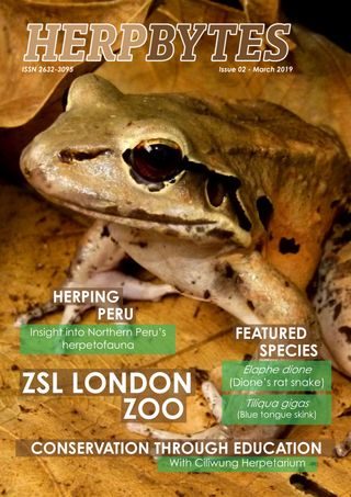 Herp Bytes  Cover - Issue 02 - March 2019 Edition