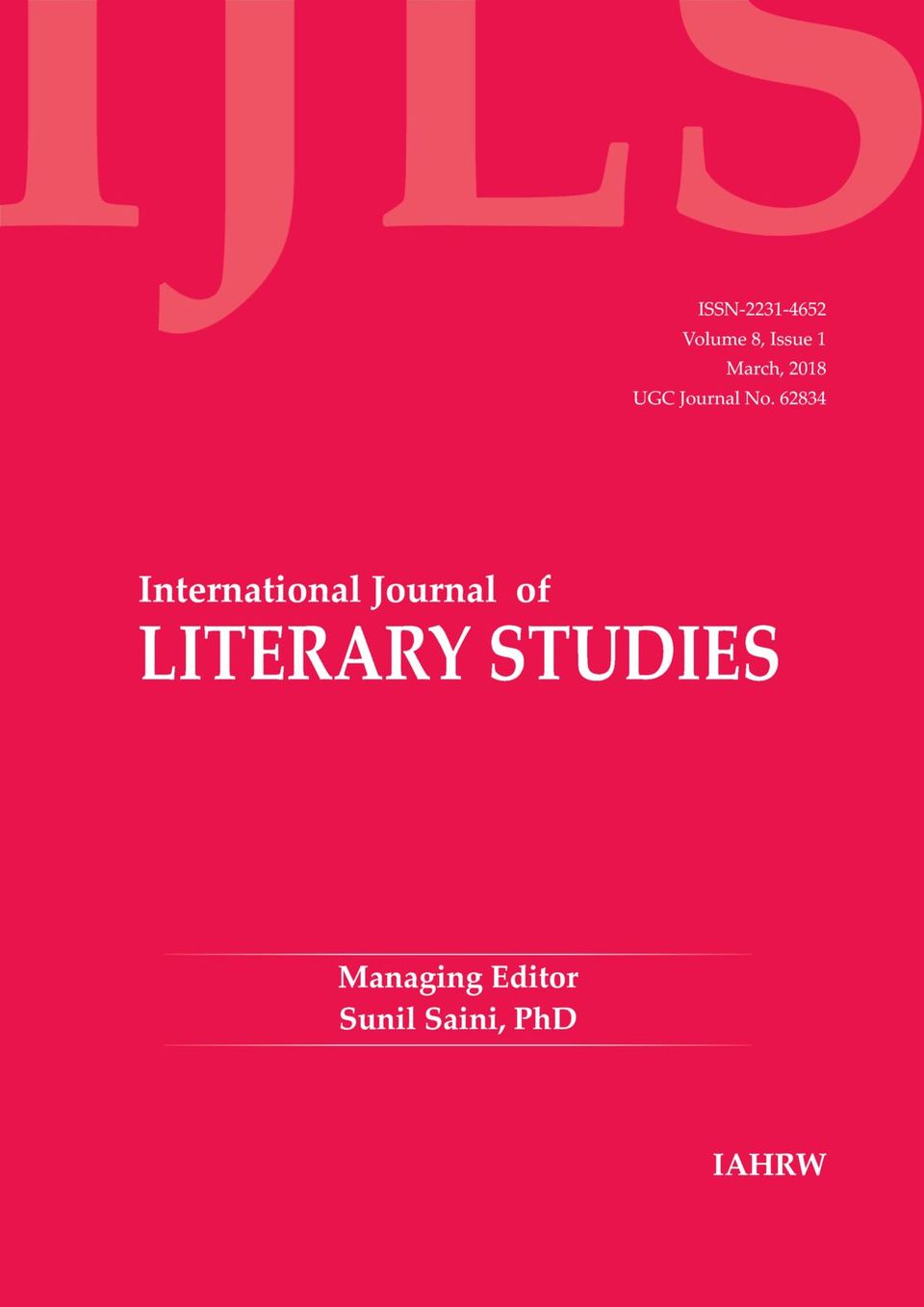 International Journal of Literary Studies Magazine