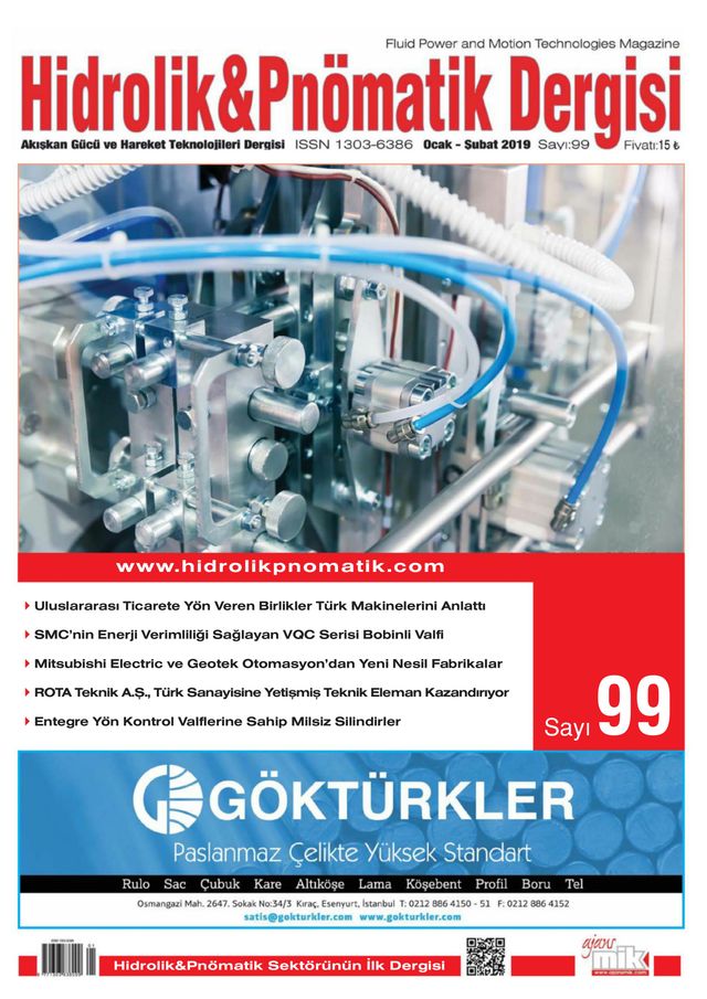 Hidrolik & Pnömatik Dergisi/Hydraulic & Pneumatic Magazine - e-magazine