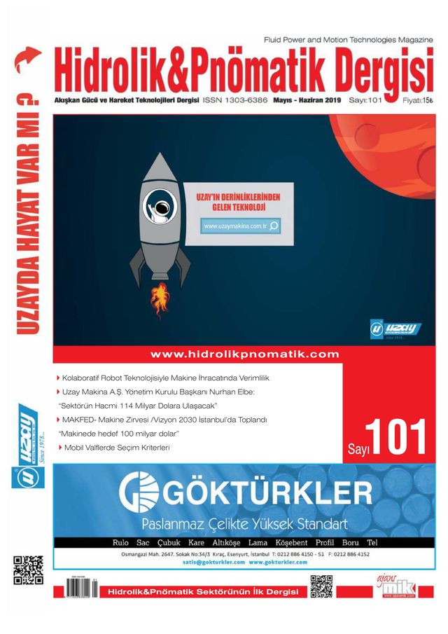 Hidrolik & Pnömatik Dergisi/Hydraulic & Pneumatic Magazine - e-magazine