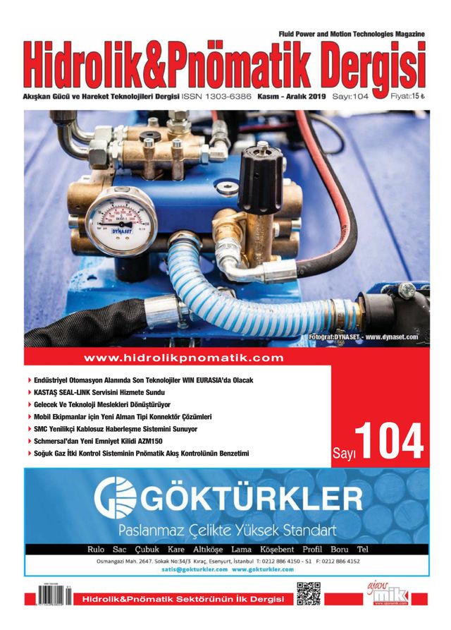 Hidrolik & Pnömatik Dergisi/Hydraulic & Pneumatic Magazine - e-magazine
