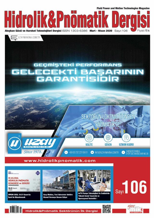 Hidrolik & Pnömatik Dergisi/Hydraulic & Pneumatic Magazine - e-magazine