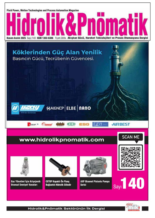 Hidrolik & Pnömatik Dergisi/Hydraulic & Pneumatic Magazine - e-magazine
