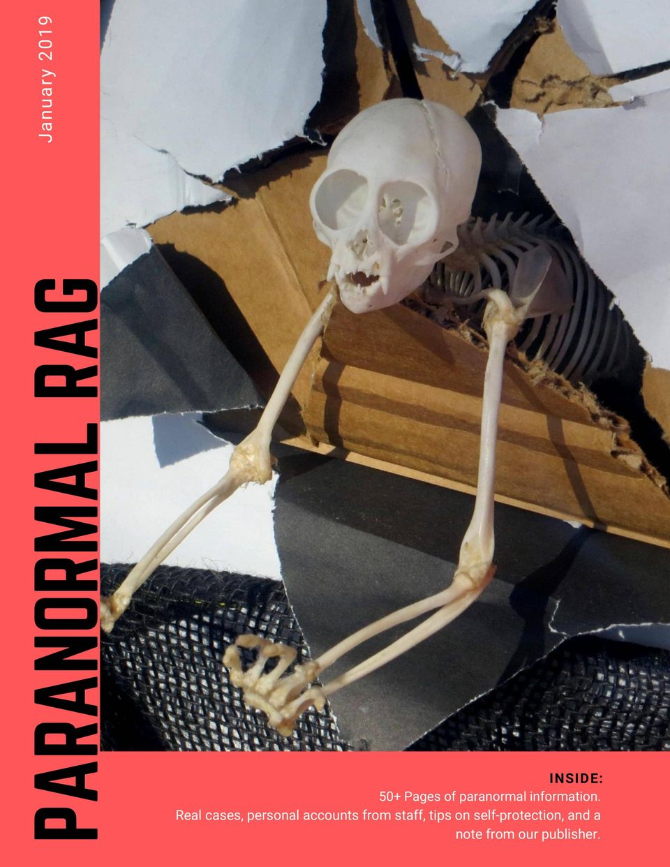 Paranormal Rag MagazineJanuary 2019 Magazine