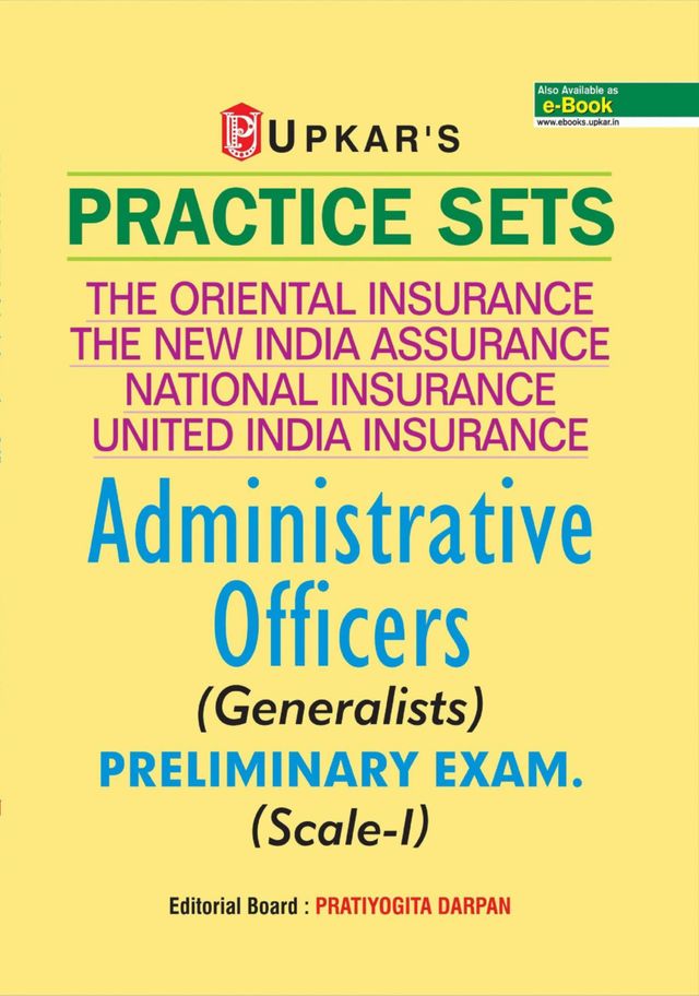 Practice Sets The Oriental Insurance,The New India Assurance, National Insurance,United India Insura