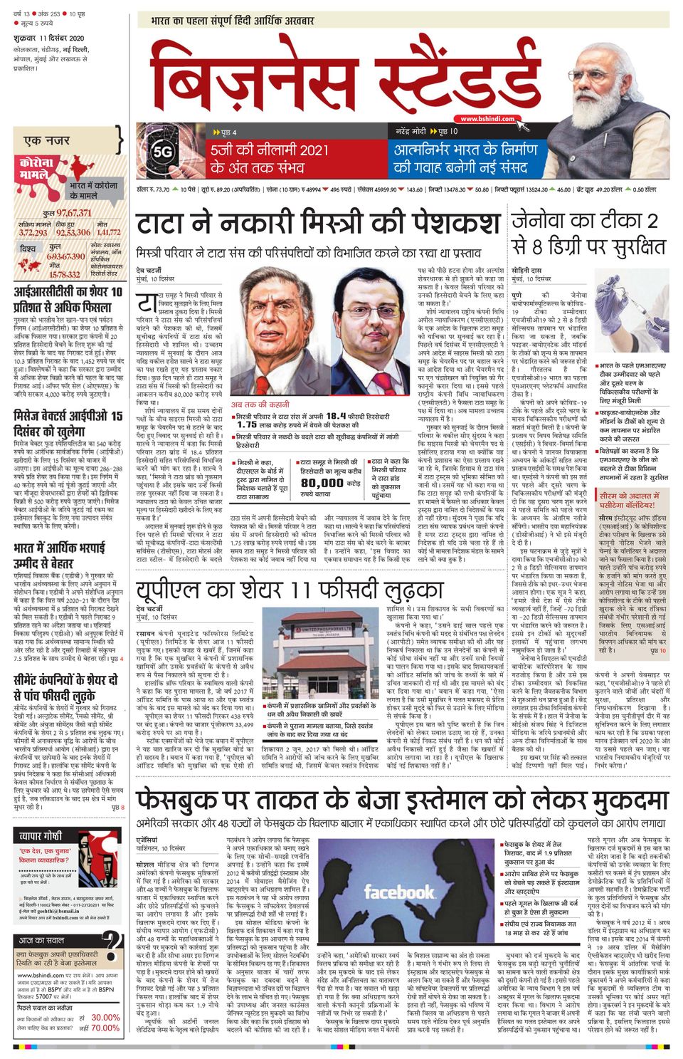 business news in hindi financial