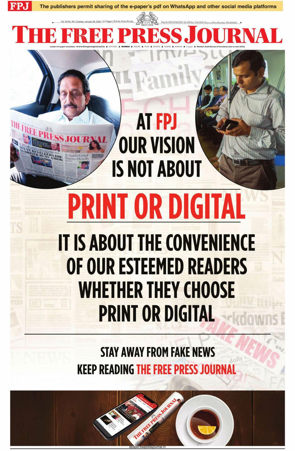 Get digital access to The Free Press Journal - Mumbai - January 28