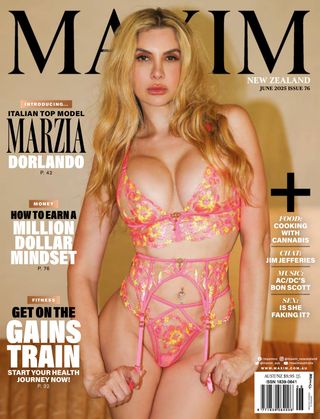 MAXIM New Zealand - June 2025 MAXIM New Zealand Cover - June 2025 Edition