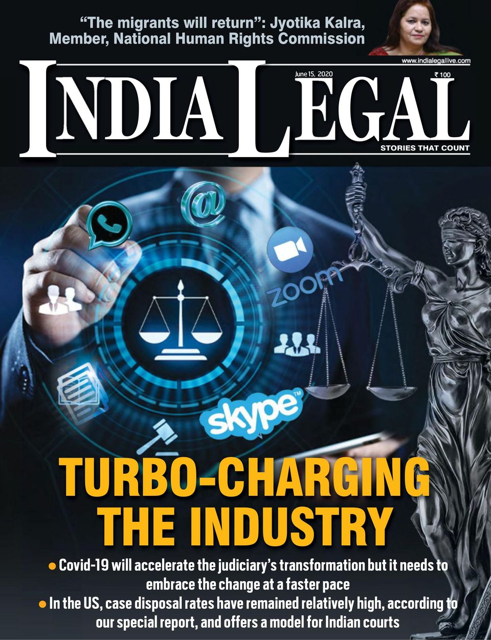 India LegalJune 15 , 2020 Magazine Get your Digital Subscription