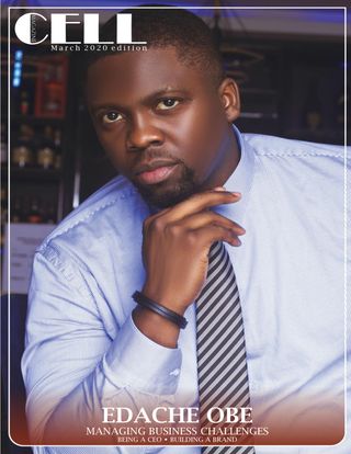 Cell Magazine - Business Africa Cell Magazine Cover - Business Africa Edition