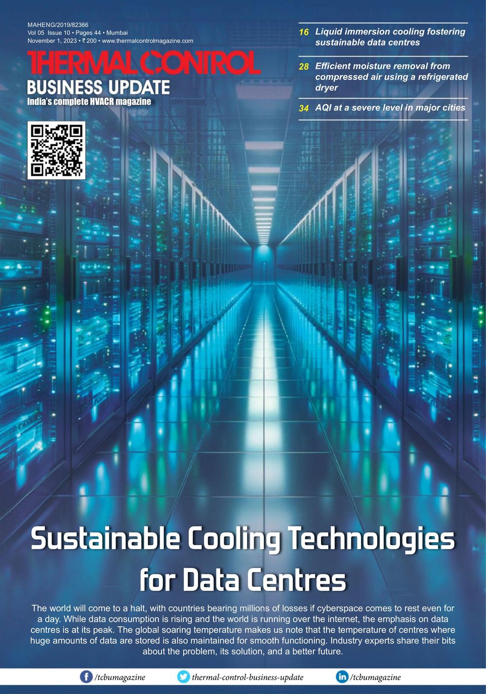 Thermal Control Business Update Magazine Get your Digital Subscription