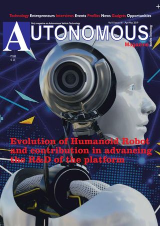 Autonomous Magazine  Cover - April - May 2019 Edition