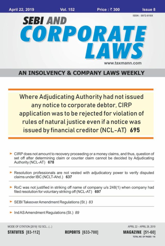 SEBI and Corporate Laws