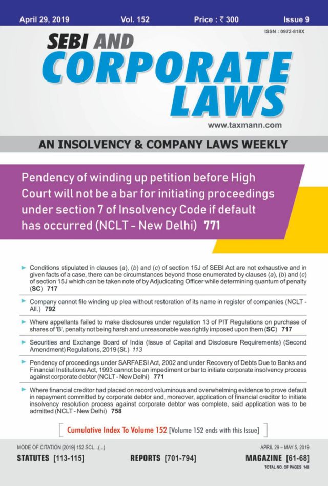 SEBI and Corporate Laws