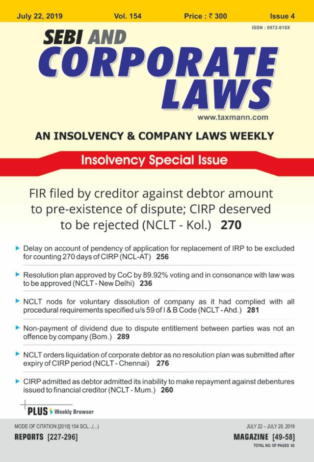 SEBI and Corporate Laws