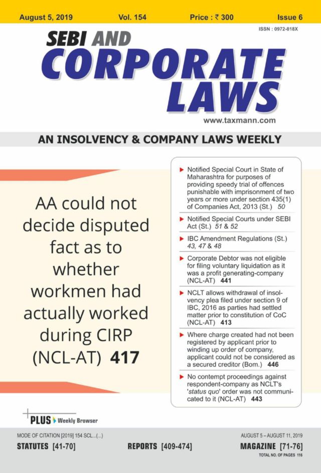 SEBI and Corporate Laws