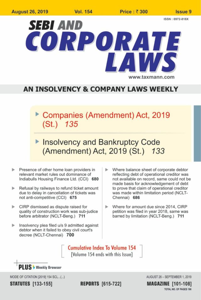 SEBI and Corporate Laws