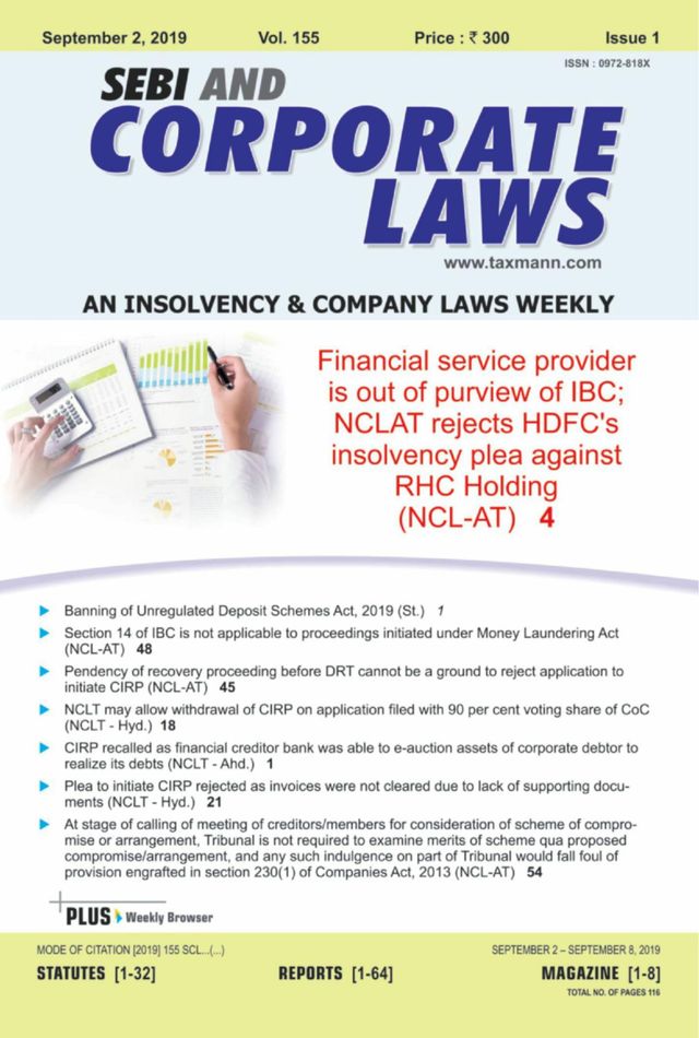 SEBI and Corporate Laws