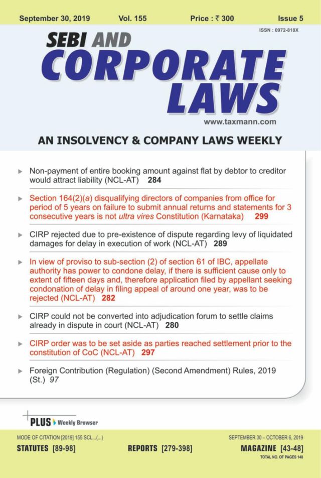 SEBI and Corporate Laws