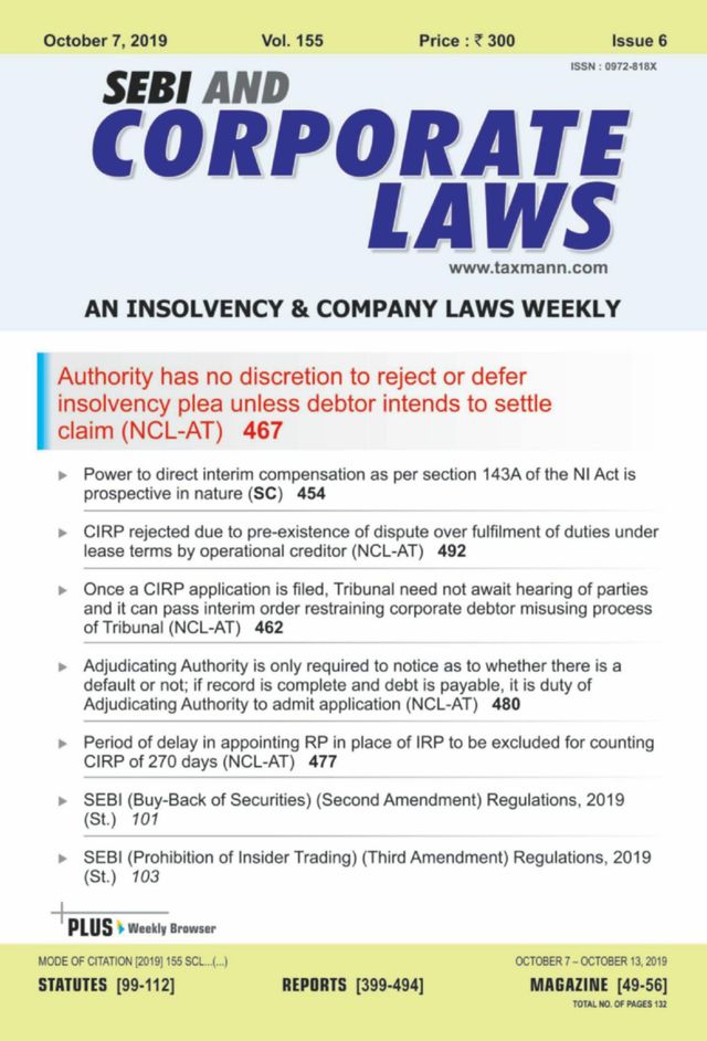 SEBI and Corporate Laws