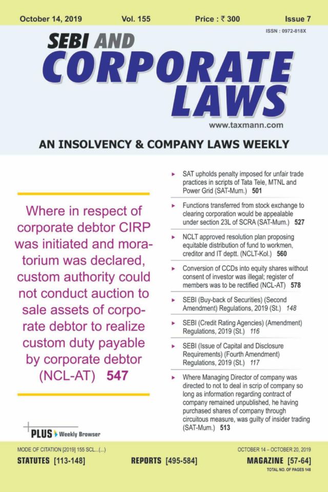 SEBI and Corporate Laws