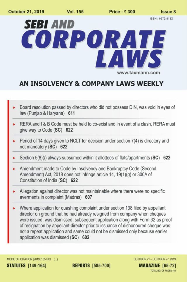 SEBI and Corporate Laws