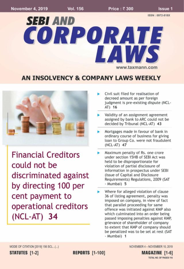 SEBI and Corporate Laws