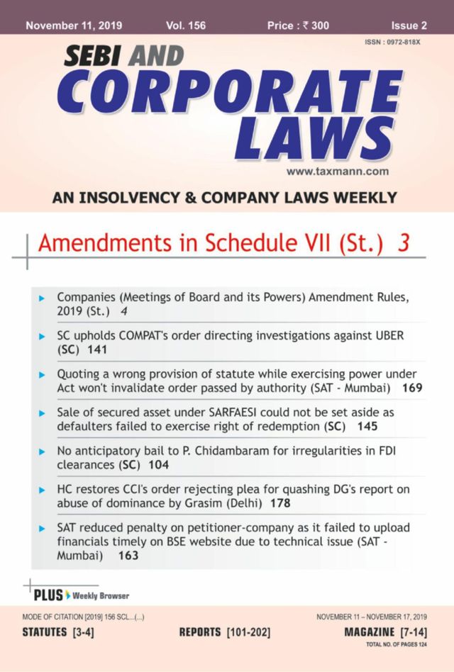 SEBI and Corporate Laws
