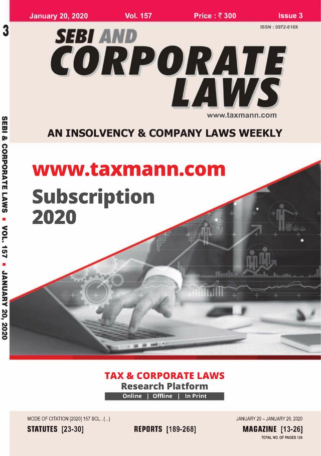 SEBI and Corporate Laws