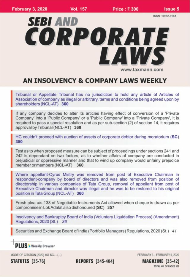 SEBI and Corporate Laws