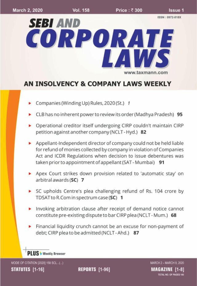 SEBI and Corporate Laws