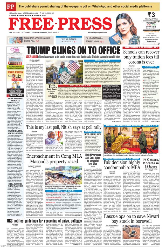 The Free Press Journal - Ujjain