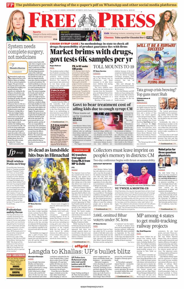 The Free Press Journal - Indore