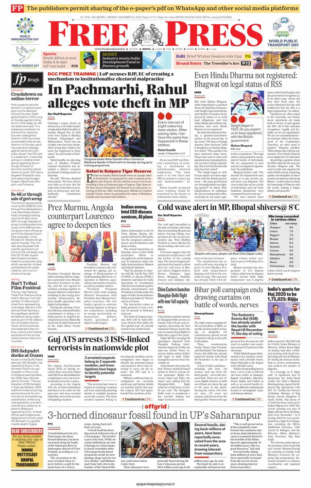 The Free Press Journal - Bhopal