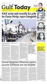 Gulf Today - November 02, 2025 November 02, 2025
