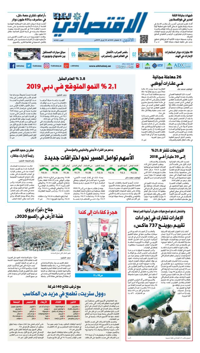 Al Khaleej Economy الخليج الاقتصادي