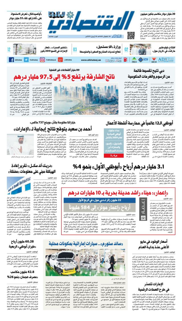 Al Khaleej Economy الخليج الاقتصادي