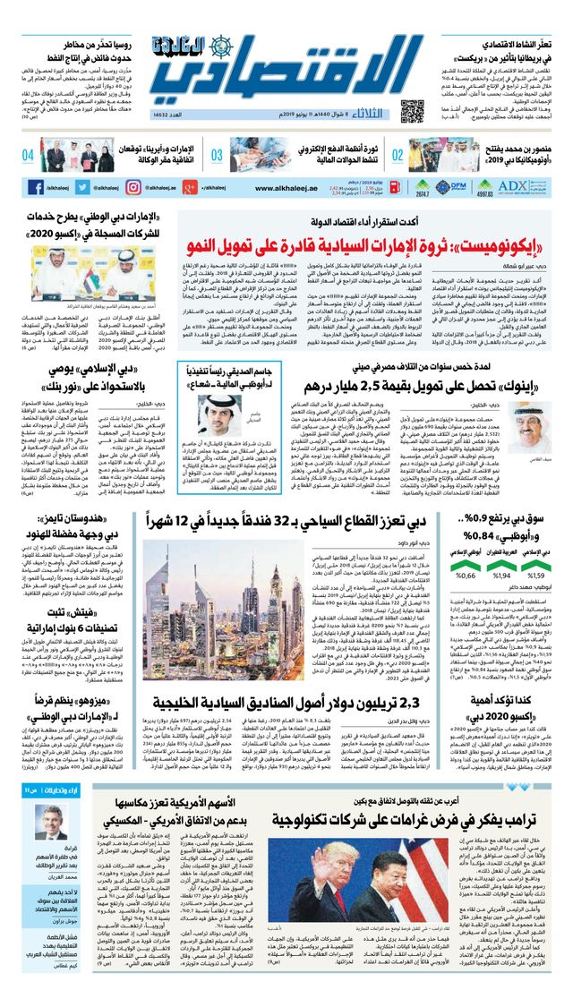 Al Khaleej Economy الخليج الاقتصادي