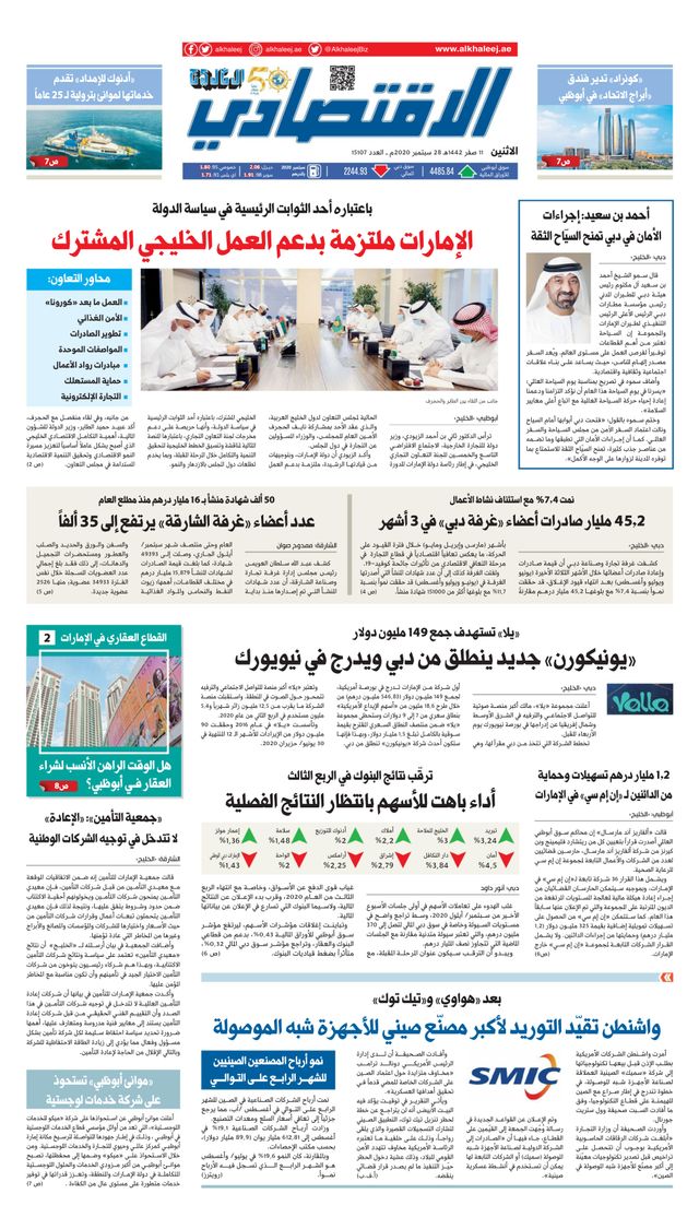Al Khaleej Economy الخليج الاقتصادي