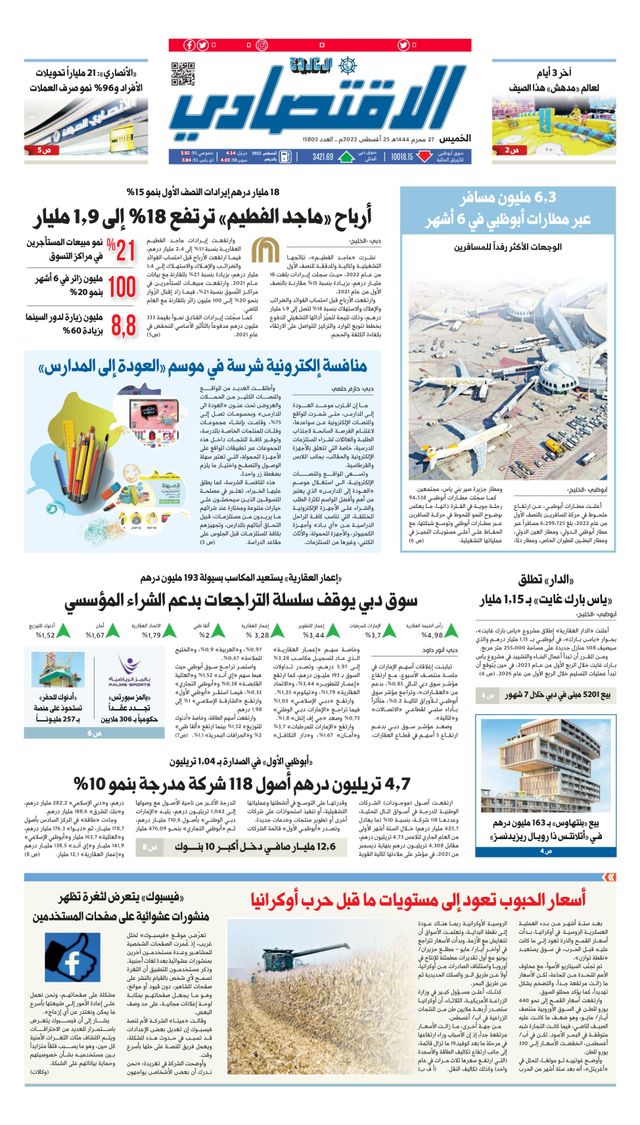 Al Khaleej Economy الخليج الاقتصادي