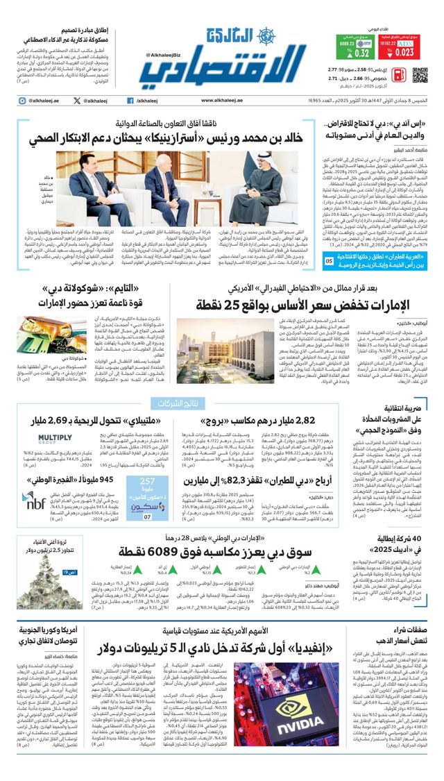 Al Khaleej Economy الخليج الاقتصادي