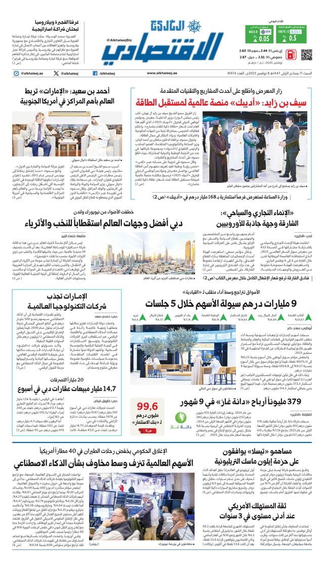 Al Khaleej Economy الخليج الاقتصادي
