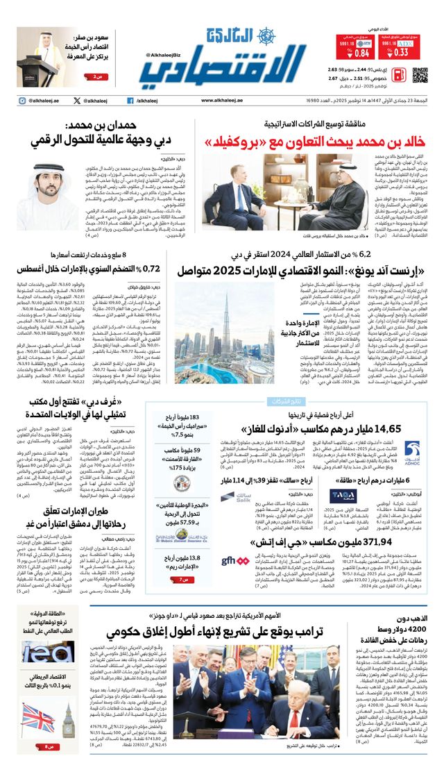 Al Khaleej Economy الخليج الاقتصادي