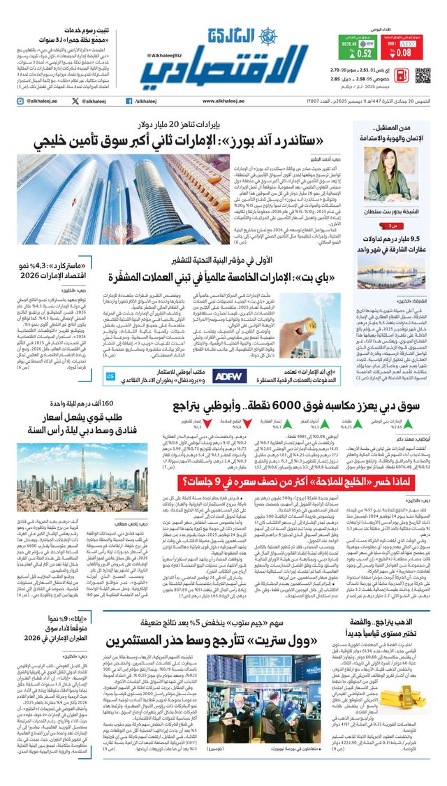 Al Khaleej Economy الخليج الاقتصادي