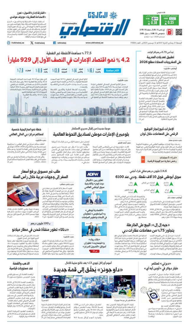Al Khaleej Economy الخليج الاقتصادي