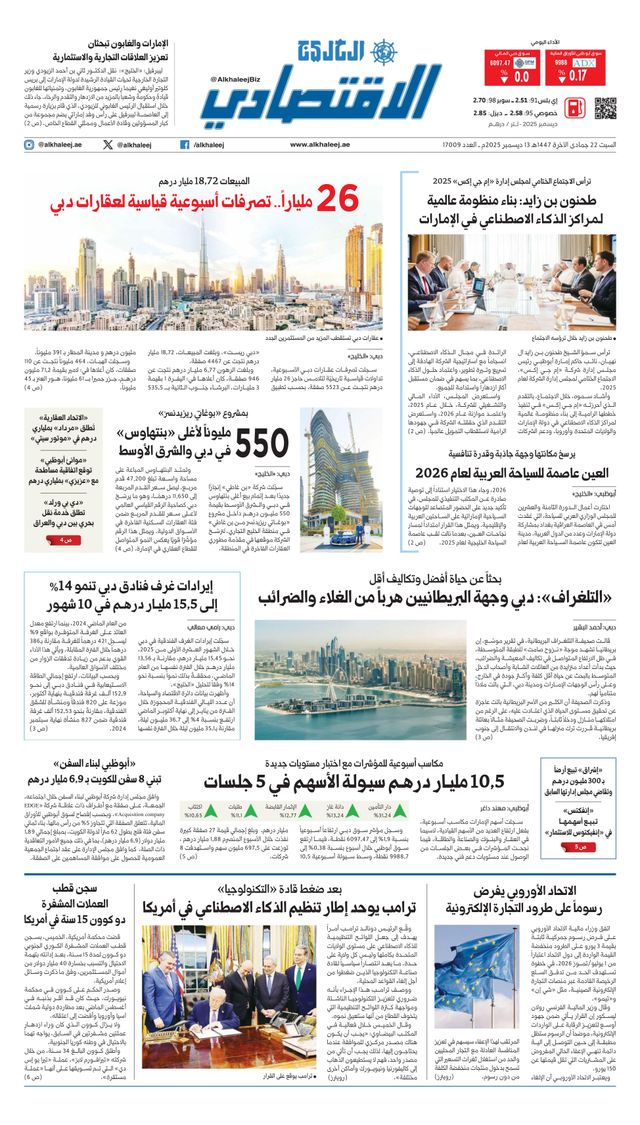 Al Khaleej Economy الخليج الاقتصادي