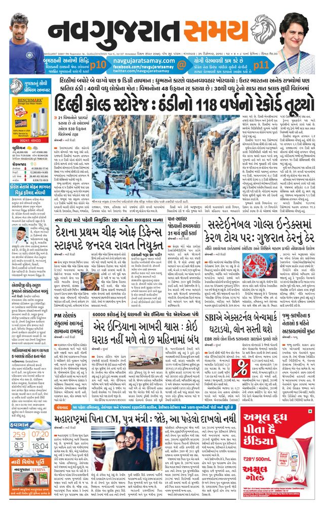 Navgujarat Samay Ahmedabad